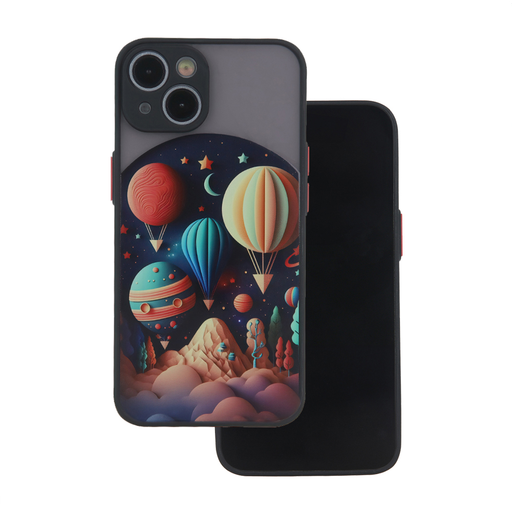 Ultra Trendy viedtālruņa apvalks Samsung Galaxy A14 4G / A14 5G Travel melns