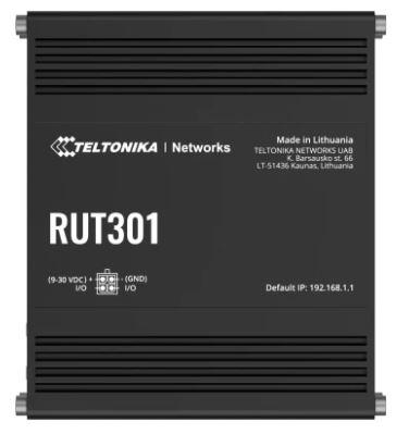 Tīkla maršrutētājs TELTONIKA RUT301 5 porti 10/100M