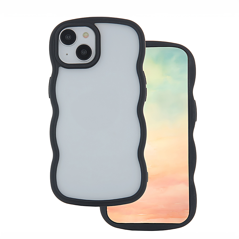 Wave viedtālruņa apvalks iPhone 15 6,1" melns