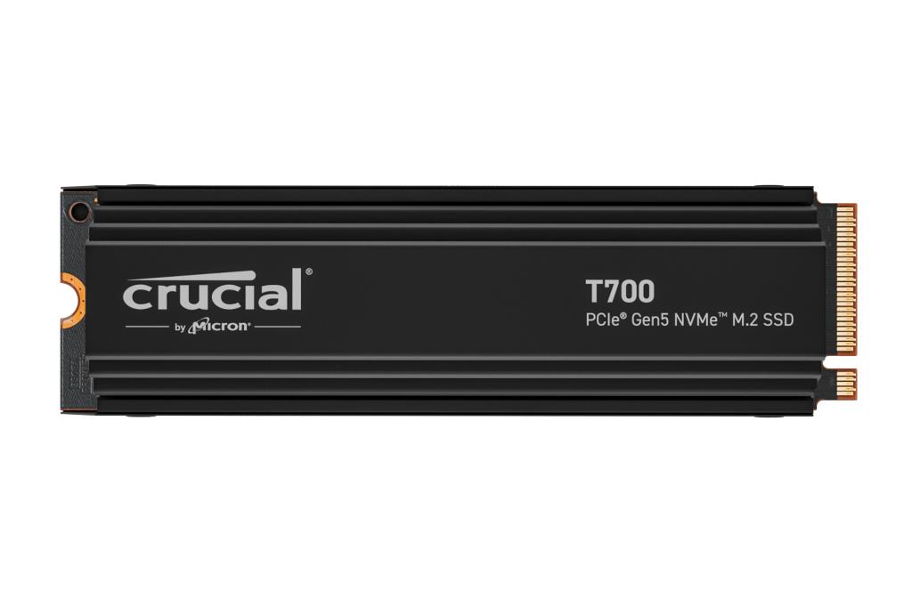 SSD disks CRUCIAL T700 4TB M.2 PCIe Gen5 NVMe TLC rakstīšana 11800 MB/s lasīšana 12400 MB/s
