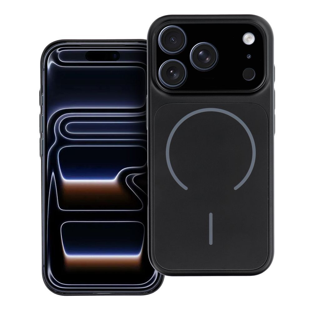 Maciņš MAKE 17 compatible with MagSafe IPHONE 15 Pro melns