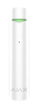 Ajax bezvadu stikla plīsuma detektors GlassProtect balts