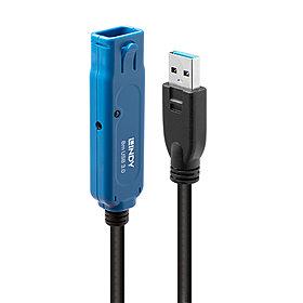 USB3 pagarinātāja kabelis 8m 43158 Lindy