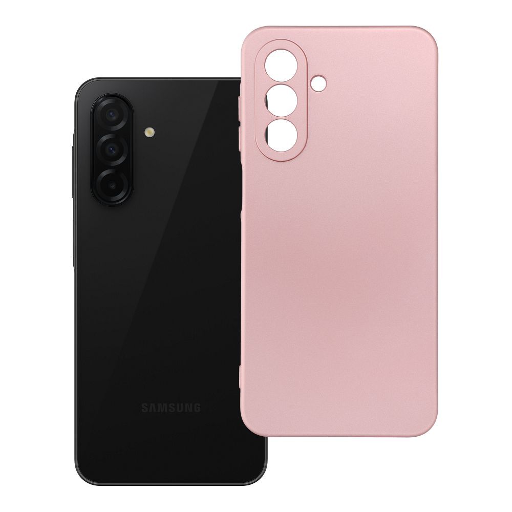 METALLIC viedtālruņa apvalks SAMSUNG A26 5G rozā