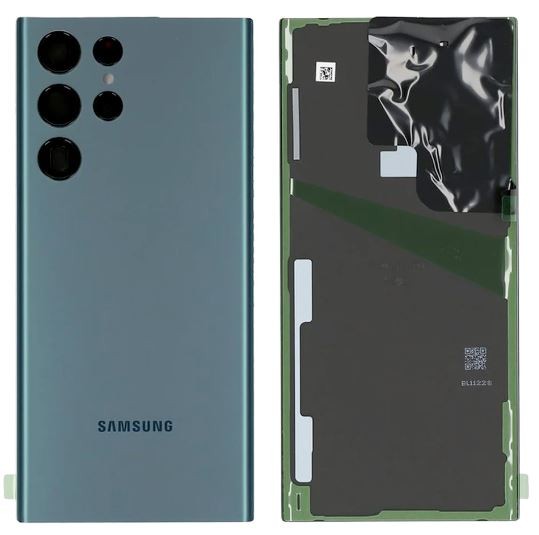 Aizmugurējais vāks Samsung S908 S22 Ultra Green oriģināls (lietots Grade A)