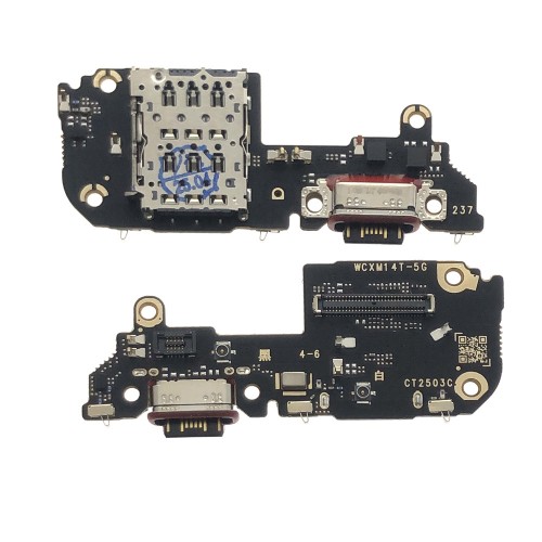 Uzlādes savienotājs saderīgs ar Xiaomi 14T ar šleifi / plata OEM