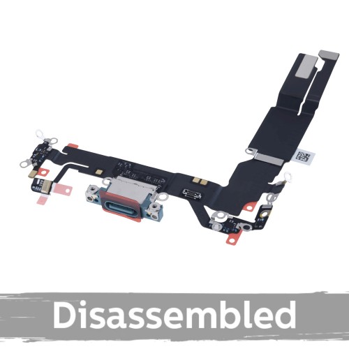 Uzlādes savienotājs saderīgs ar iPhone 16 / Teal / (100% oriģināls / izjaukts)