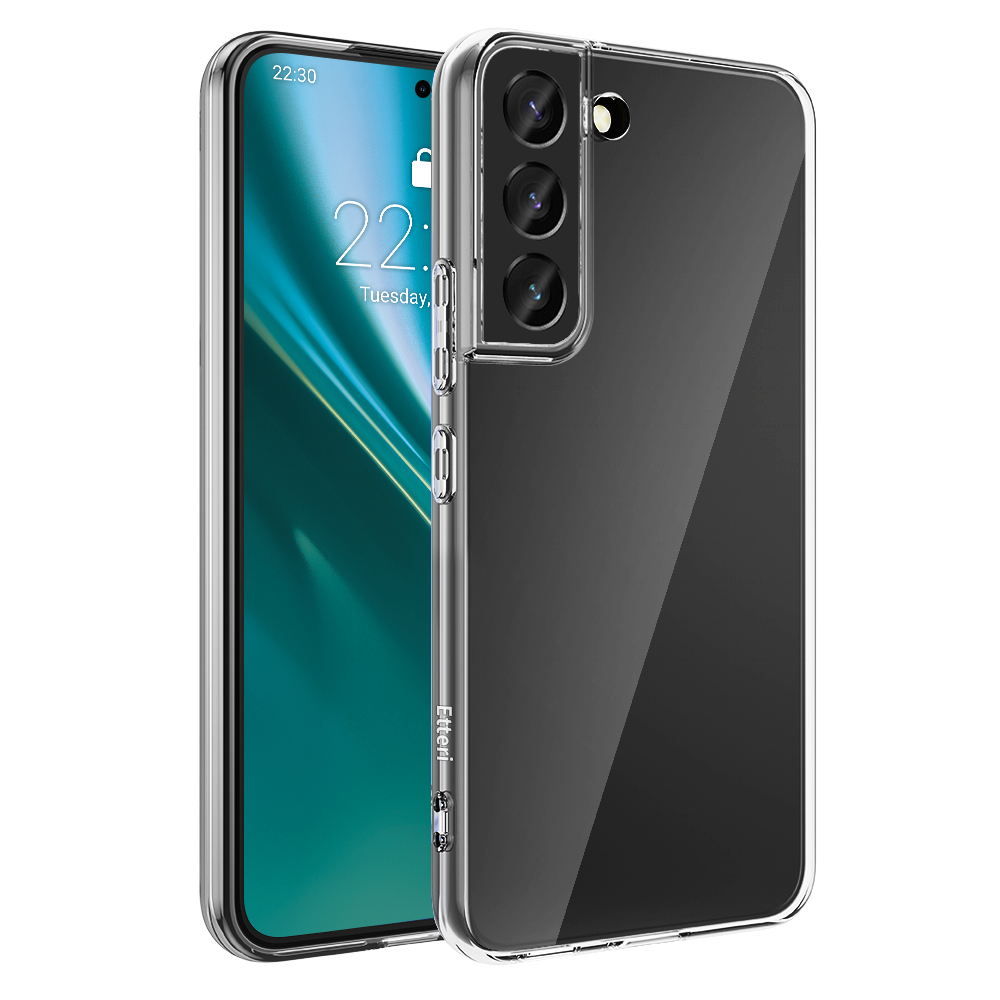 Etteri skaidrs viedtālruņa apvalks (m) Samsung Galaxy S22