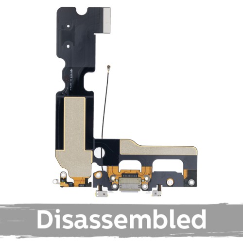 Uzlādes savienotājs saderīgs ar iPhone 7 Plus 5.5'' / balts / (100% oriģināls / izjaukts)