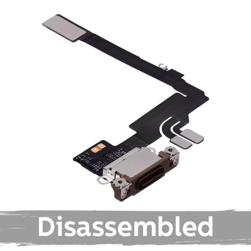 Uzlādes ports saderīgs ar iPhone 16 Pro Desert titāns (100% oriģināls izjaukts)