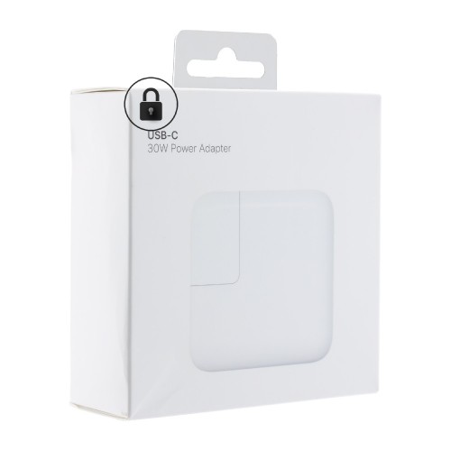 Lādētājs Apple MW2G3ZM/A balts (USB-C / 30W) (ar iepakojumu)
