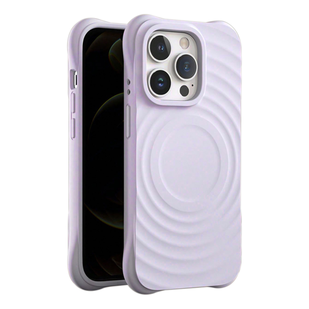 Viedtālruņa apvalks Circle Mag iPhone 11 - gaiši violetais
