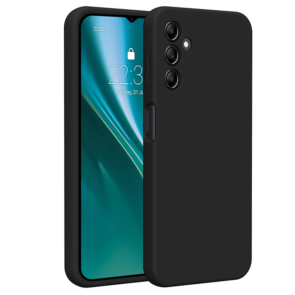 Silikona apvalks Etteri - Samsung Galaxy A14 melns