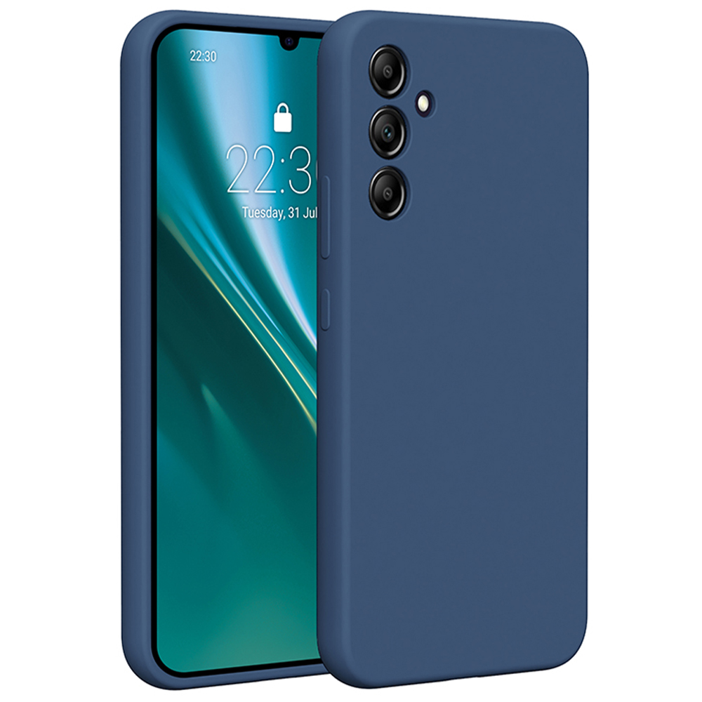 Etteri Silicone чехол Samsung Galaxy A34 5G темно-синий