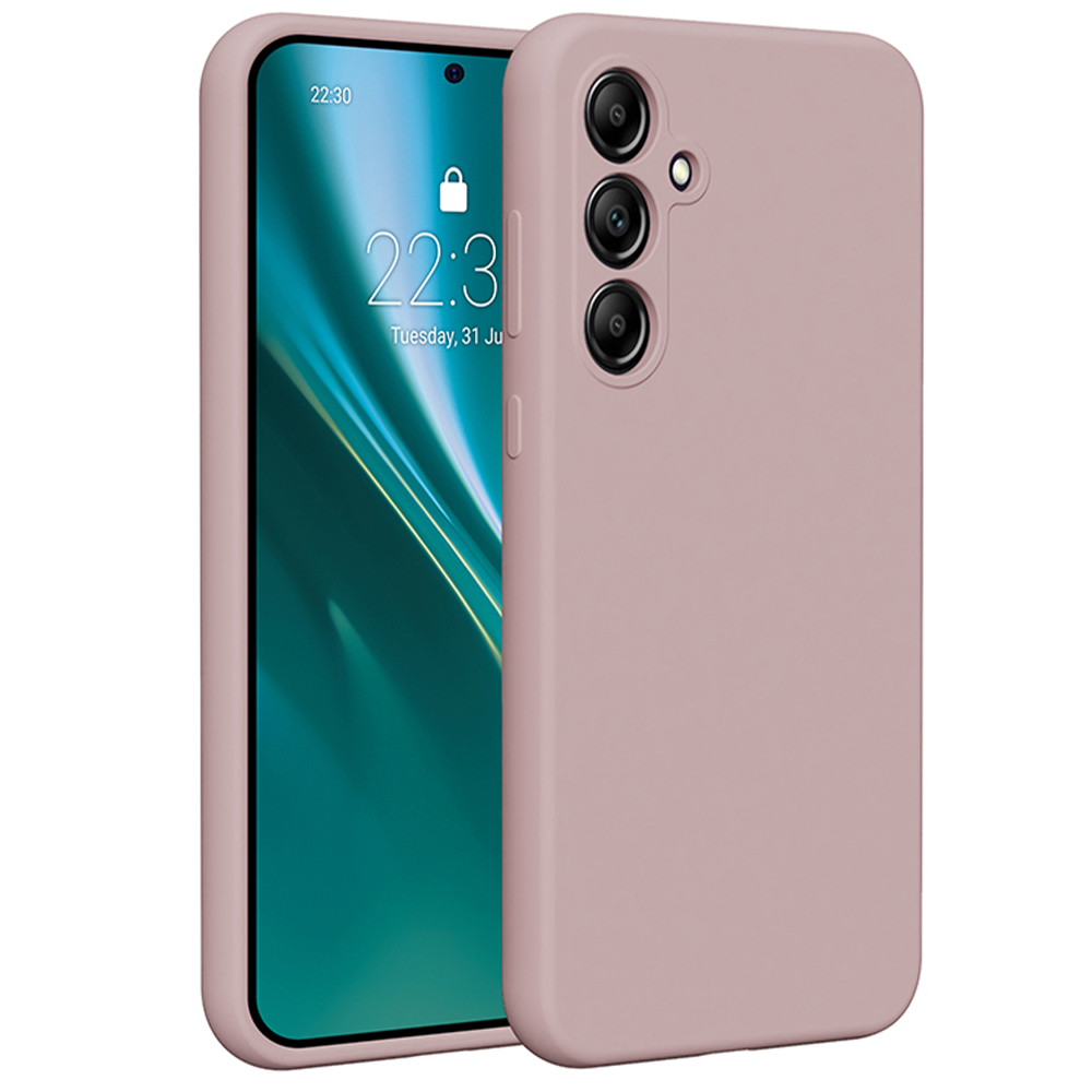 Etteri Silicone чехол Samsung Galaxy A35 5G светло-розовый