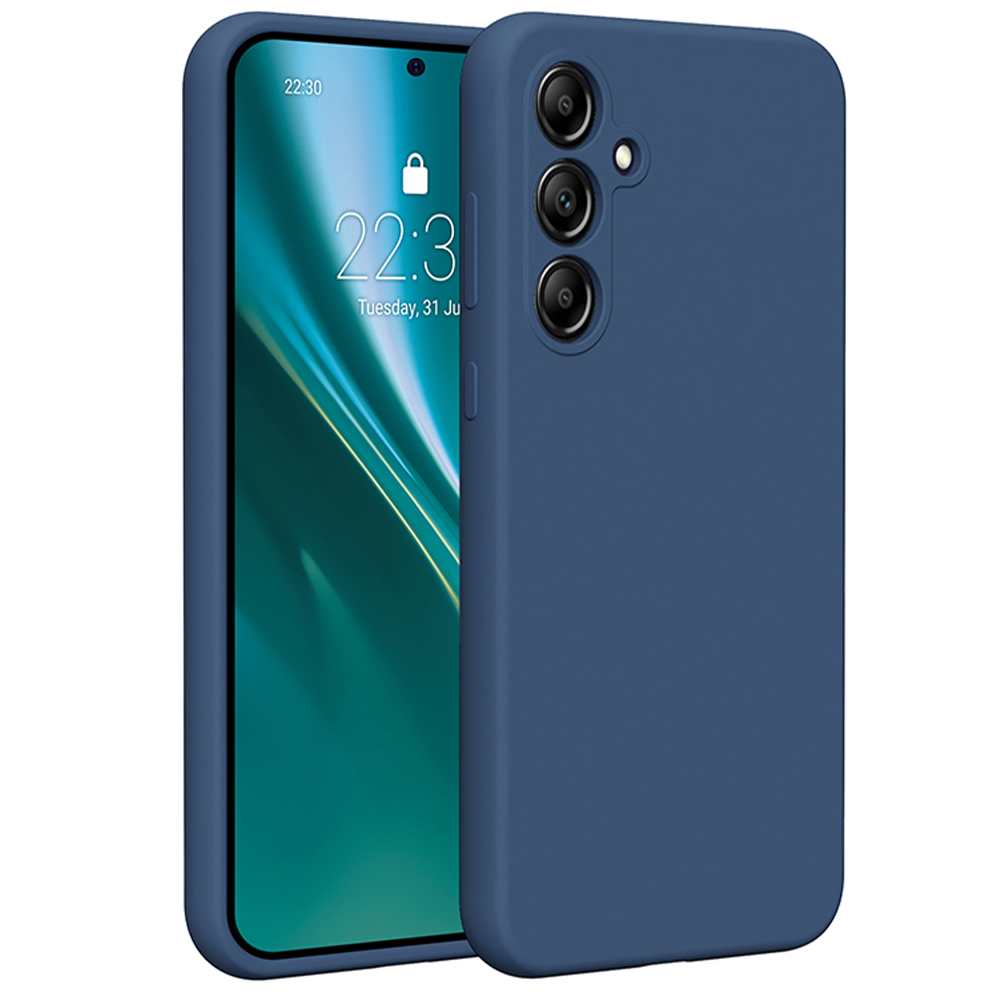 Etteri Silicone чехол Samsung Galaxy A35 5G темно-синий