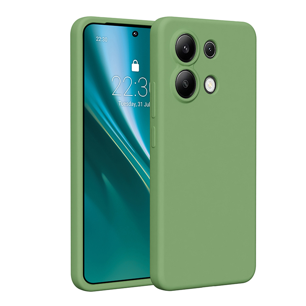 Etteri Silicone чехол Xiaomi Redmi Note 13 4G светло-зеленый