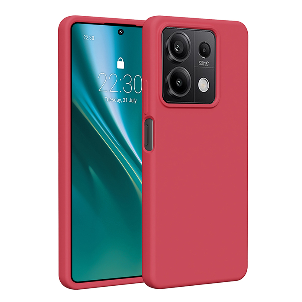 Etteri Silicone чехол Xiaomi Redmi Note 13 5G малиновый