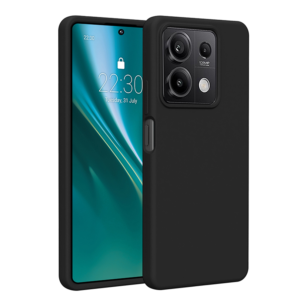Etteri силиконовый чехол Xiaomi Redmi Note 13 5G черный