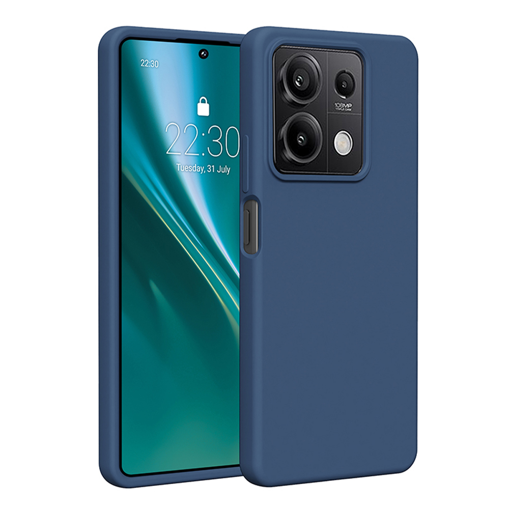 Etteri Silicone чехол Xiaomi Redmi Note 13 5G темно-синий