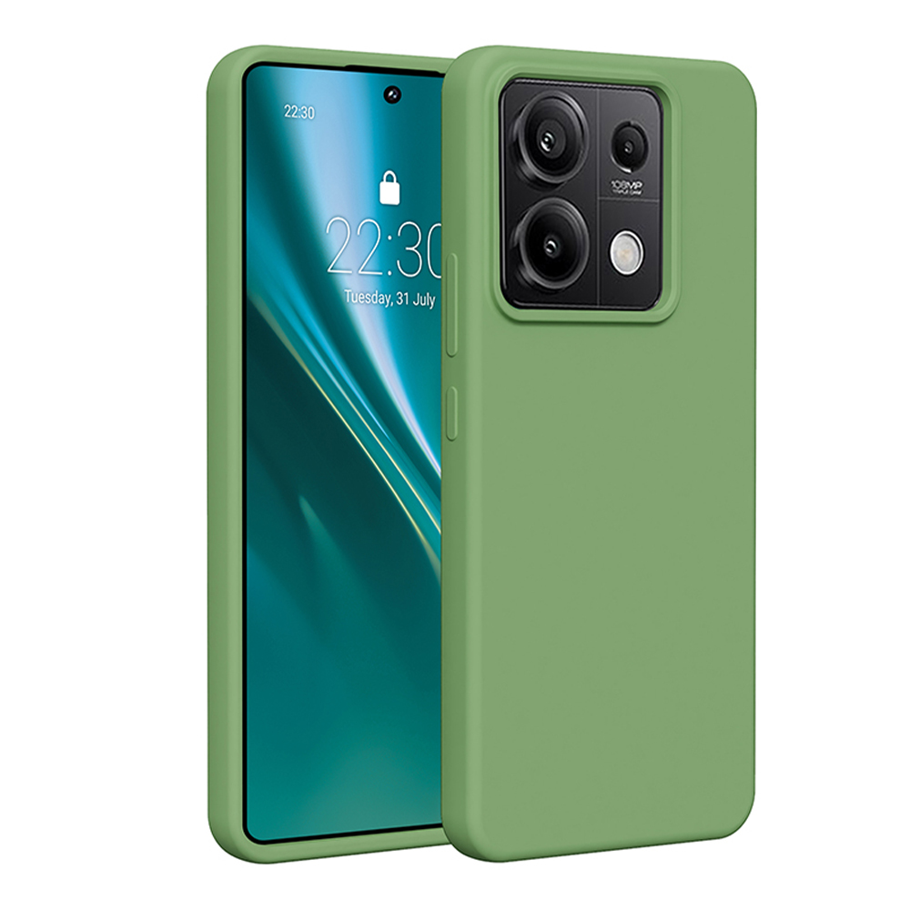 Etteri Silikona korpuss priekš Xiaomi Redmi Note 13 Pro 5G gaiši zaļš