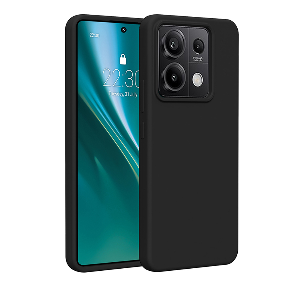 Etteri Silikona korpuss priekš Xiaomi Redmi Note 13 Pro 5G melns