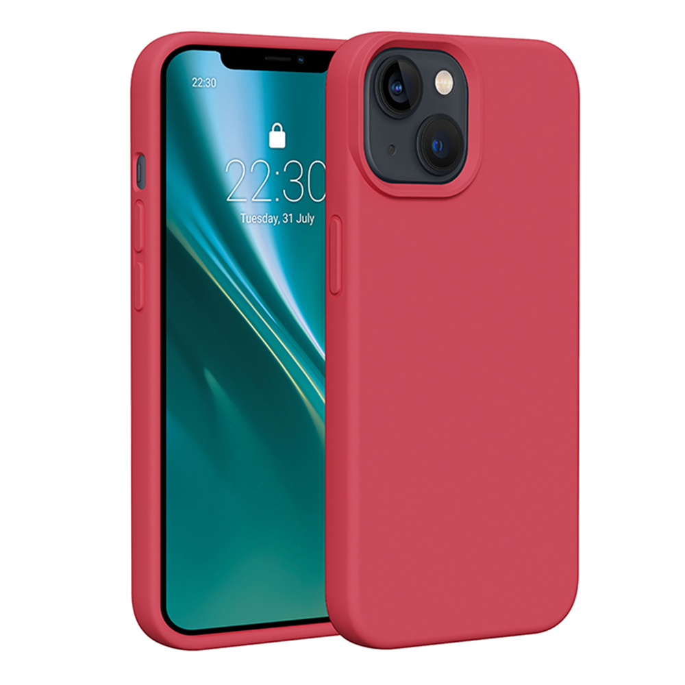 Etteri silikona viedtālruņa apvalks iPhone 14 6,1" aveņu