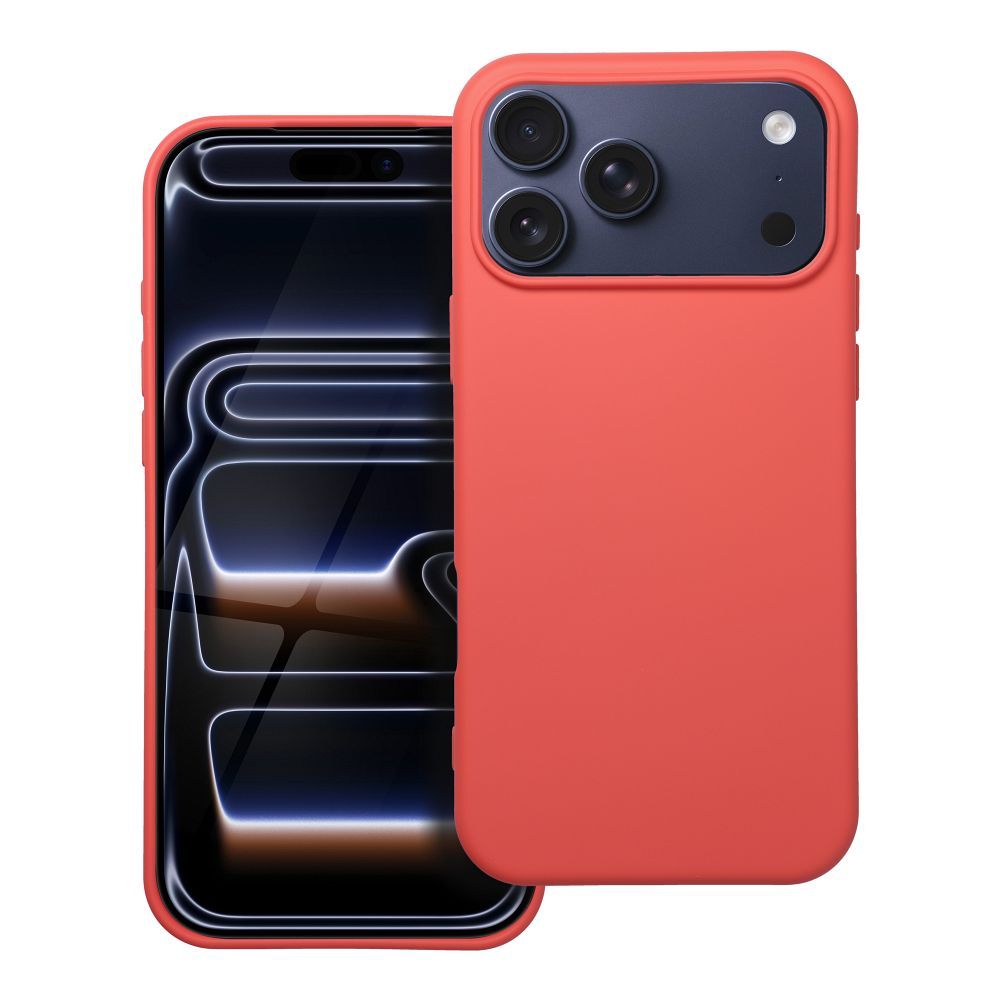 Чехол для iPhone 17 PRO MAX Silicone персиковый