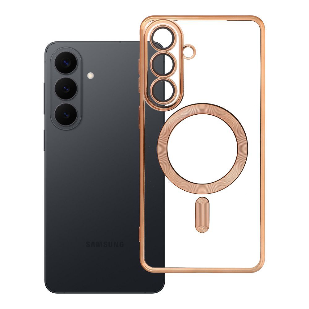 ELECTRO MAG COVER viedtālruņa apvalks saderīgs ar MagSafe SAMSUNG S26 Edge zelta