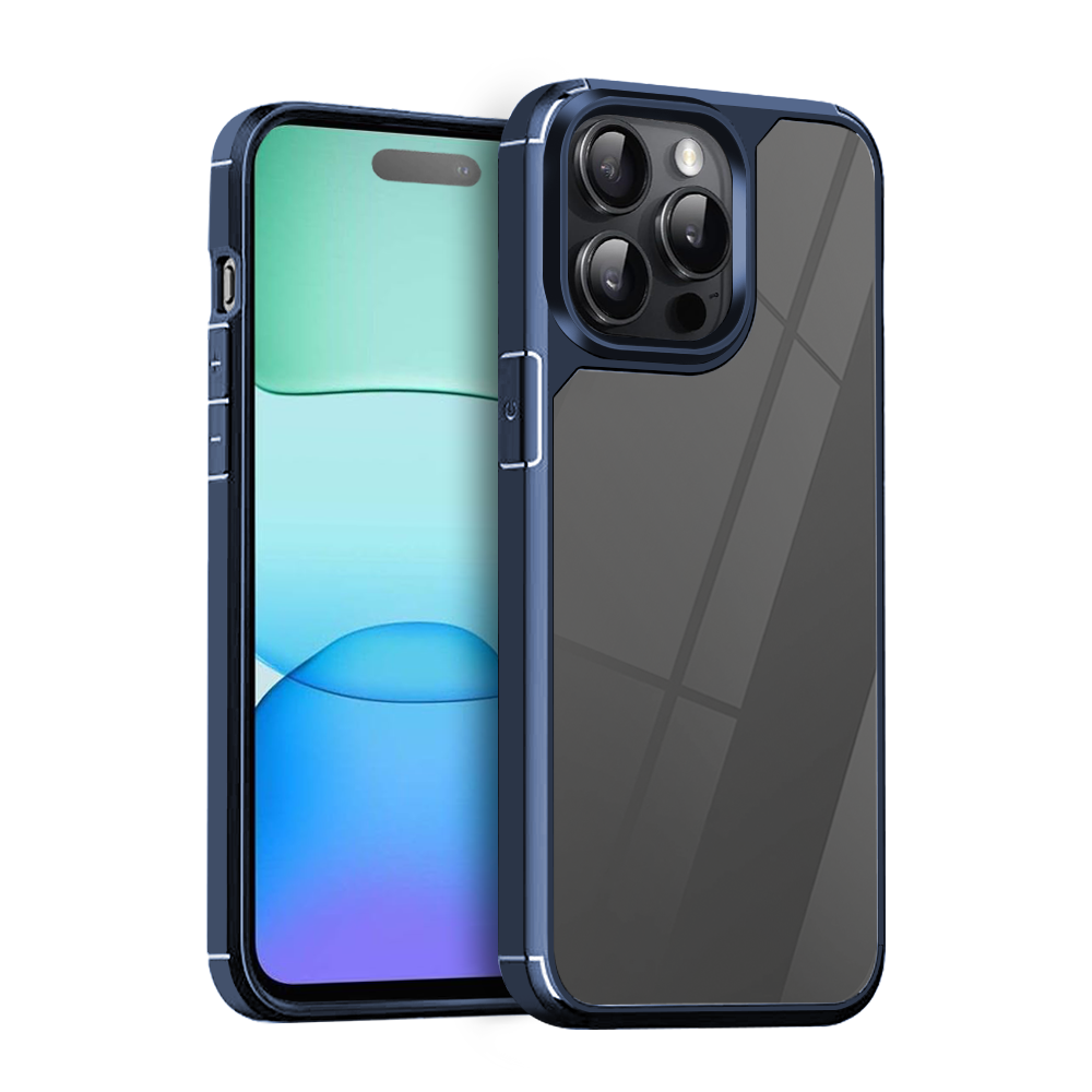 Color Shock viedtālruņa apvalks iPhone 14 Pro 6,1" zils