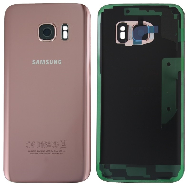 Aizmugurējais vāciņš Samsung G930F S7 Pink Gold oriģināls (lietots, Grade A)