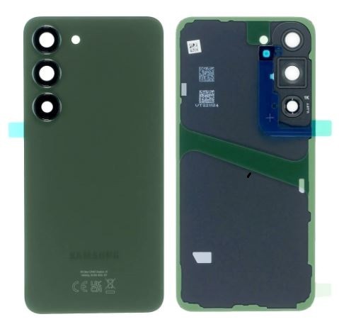 Aizmugurējais vāks Samsung S911 S23 Green oriģināls (lietots Grade B)