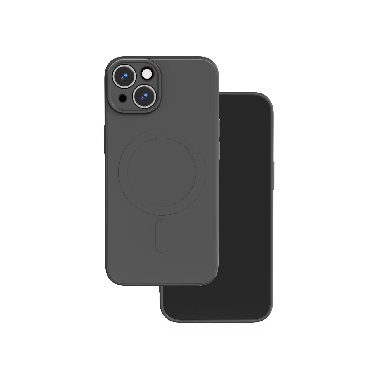 Simple Color Mag case for iPhone 16 6,1" black