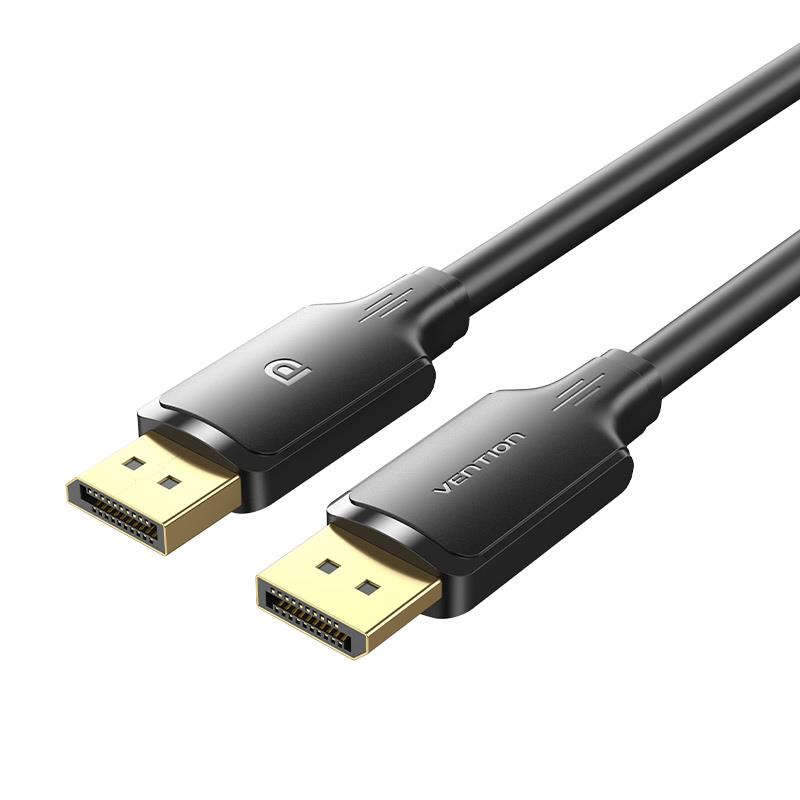 Vention HAKBF DisplayPort uz DisplayPort kabelis 1m melns