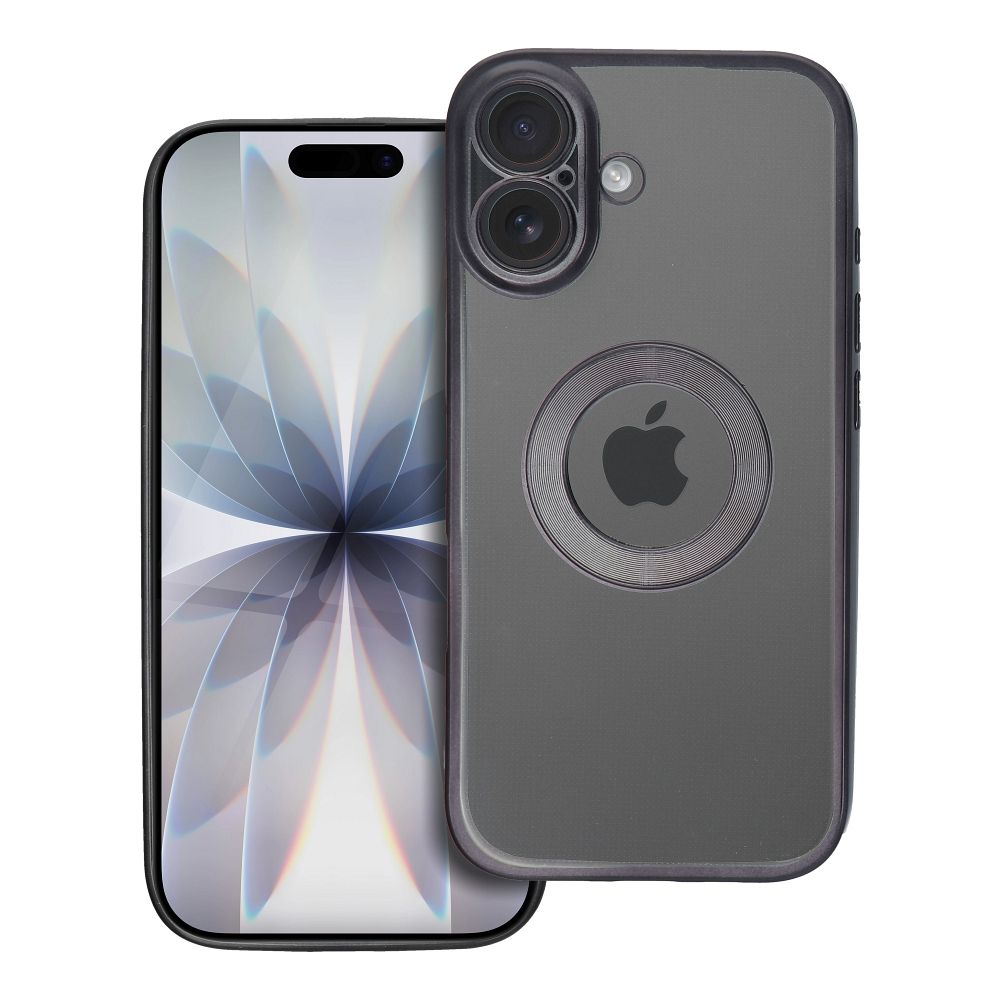 GLAM viedtālruņa apvalks IPHONE 17 melns