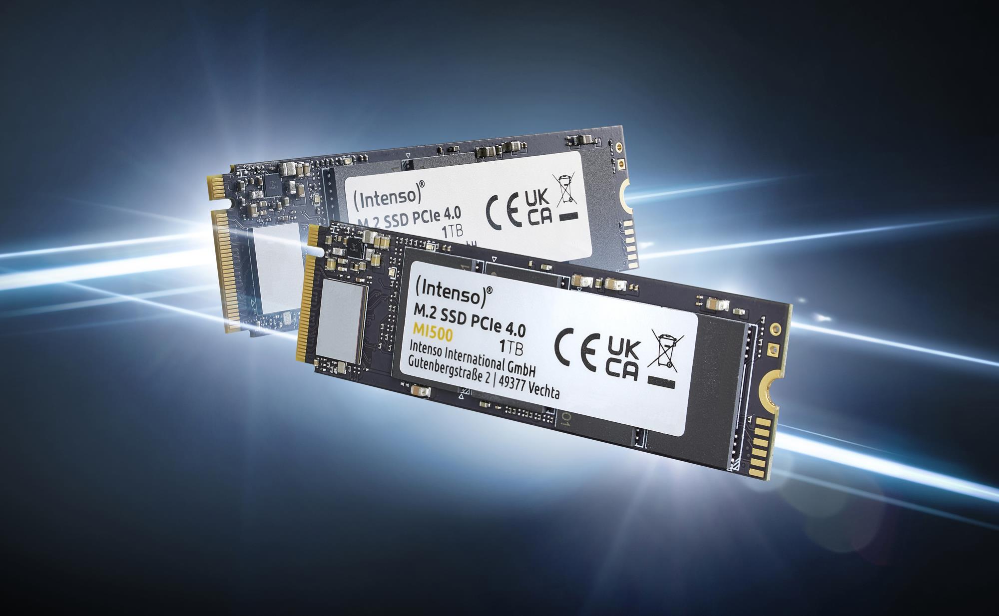 SSD disks INTENSO MI500 1TB M.2 NVMe 5300/4500 MB/s
