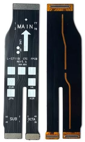 Flex kabelis Samsung S721 S24 FE 5G mātesplatei (SUB-OCTA) oriģināls (service pack)