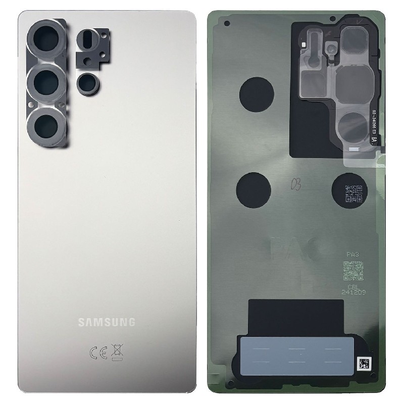 Aizmugurējais vāciņš Samsung S938 S25 Ultra Titanium Grey oriģināls (service pack)