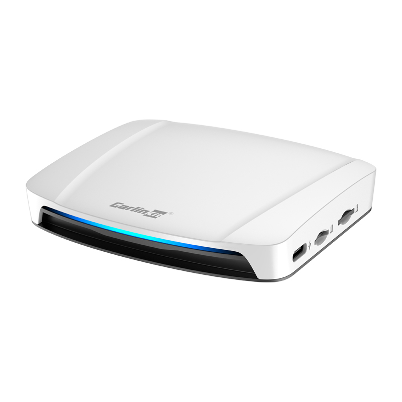 Carlinkit CPC200-Tbox UHD Carplay/Android bezvadu adapteris (balts)