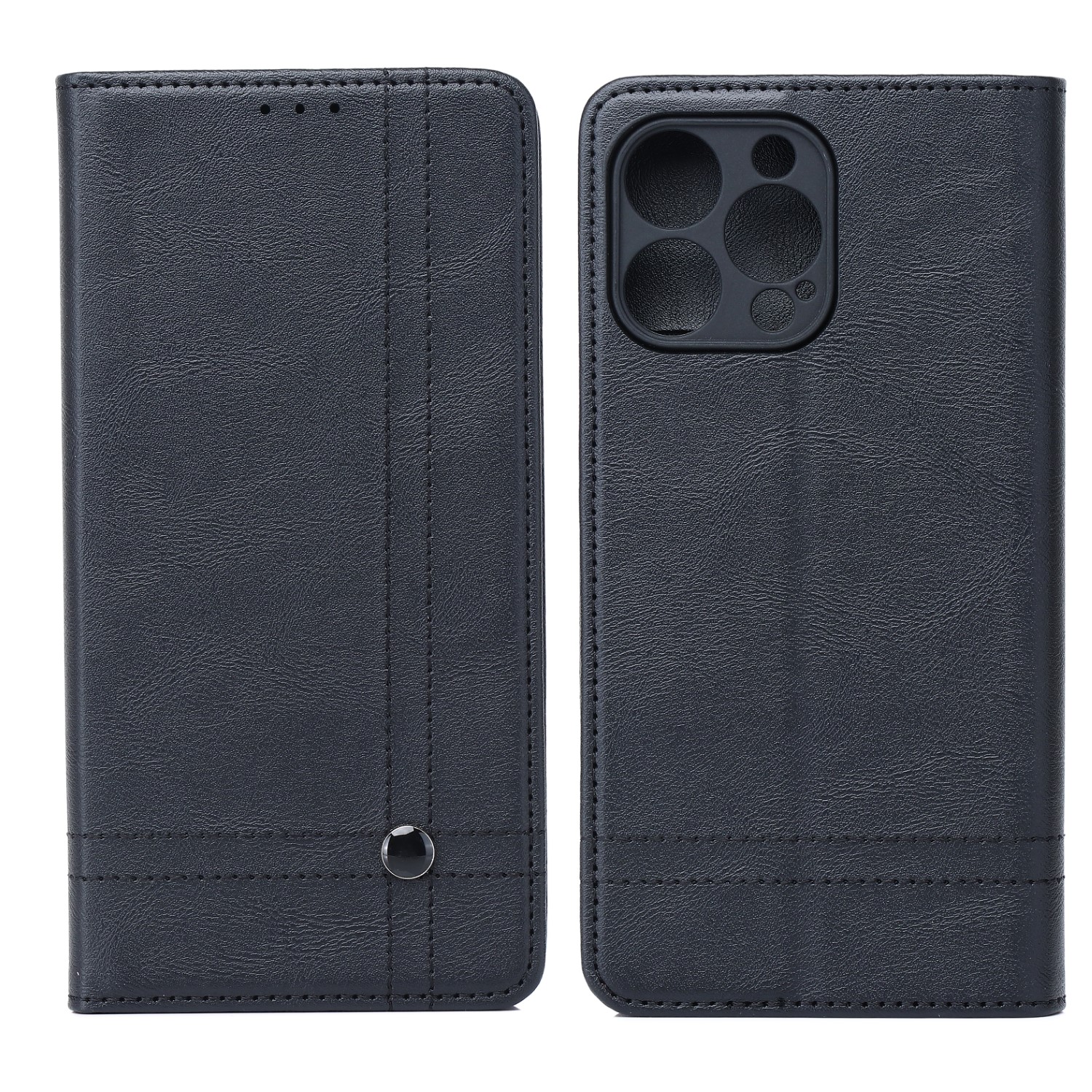 Viedais Seam maciņš for Xiaomi Redmi 15 4G EU / 15 5G EU (171,08 x 82,05 x 8,55) melns