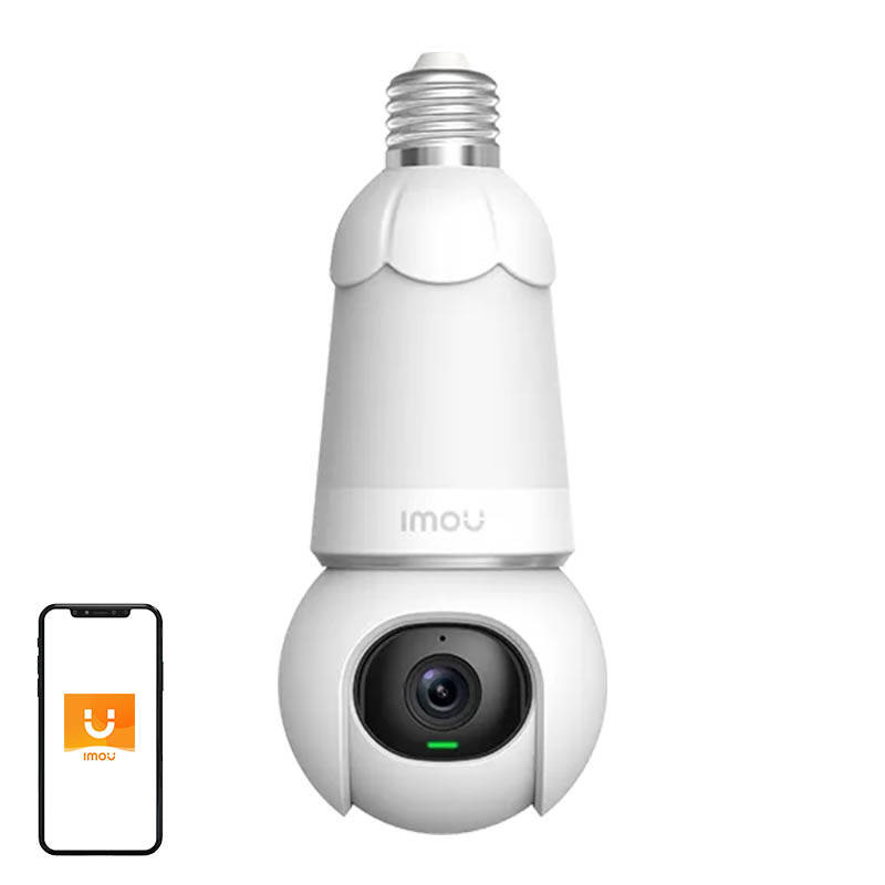 2in1 spuldze un 360° āra WiFi kamera IMOU Bulb Cam 5MP