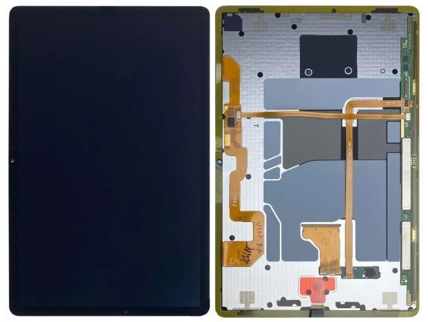 Oriģinālais LCD ekrāns Samsung X710/X716 TAB S9 11 2023 ar skārienekrānu melns (service pack)