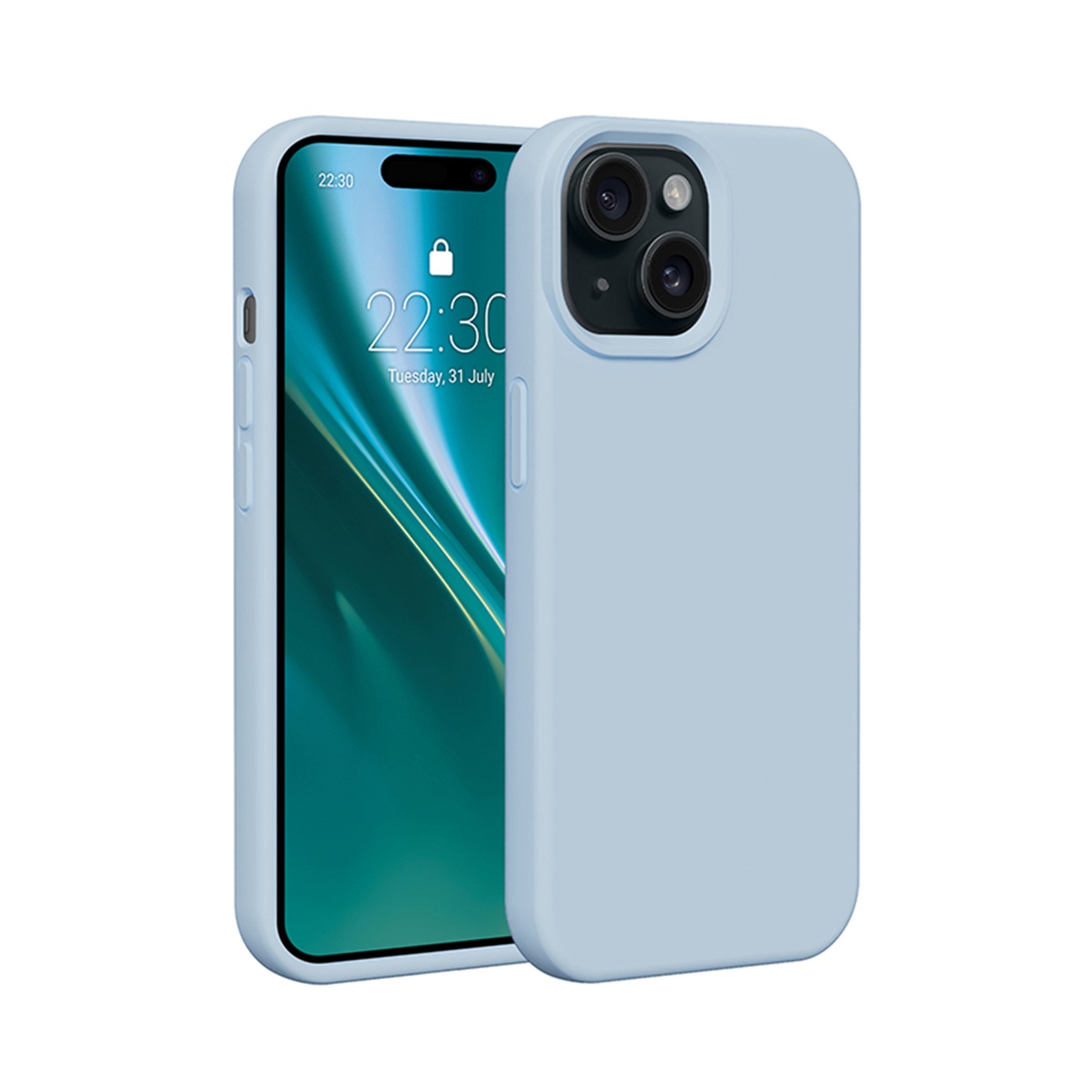 Etteri Silicone чехол iPhone 11 светло-голубой