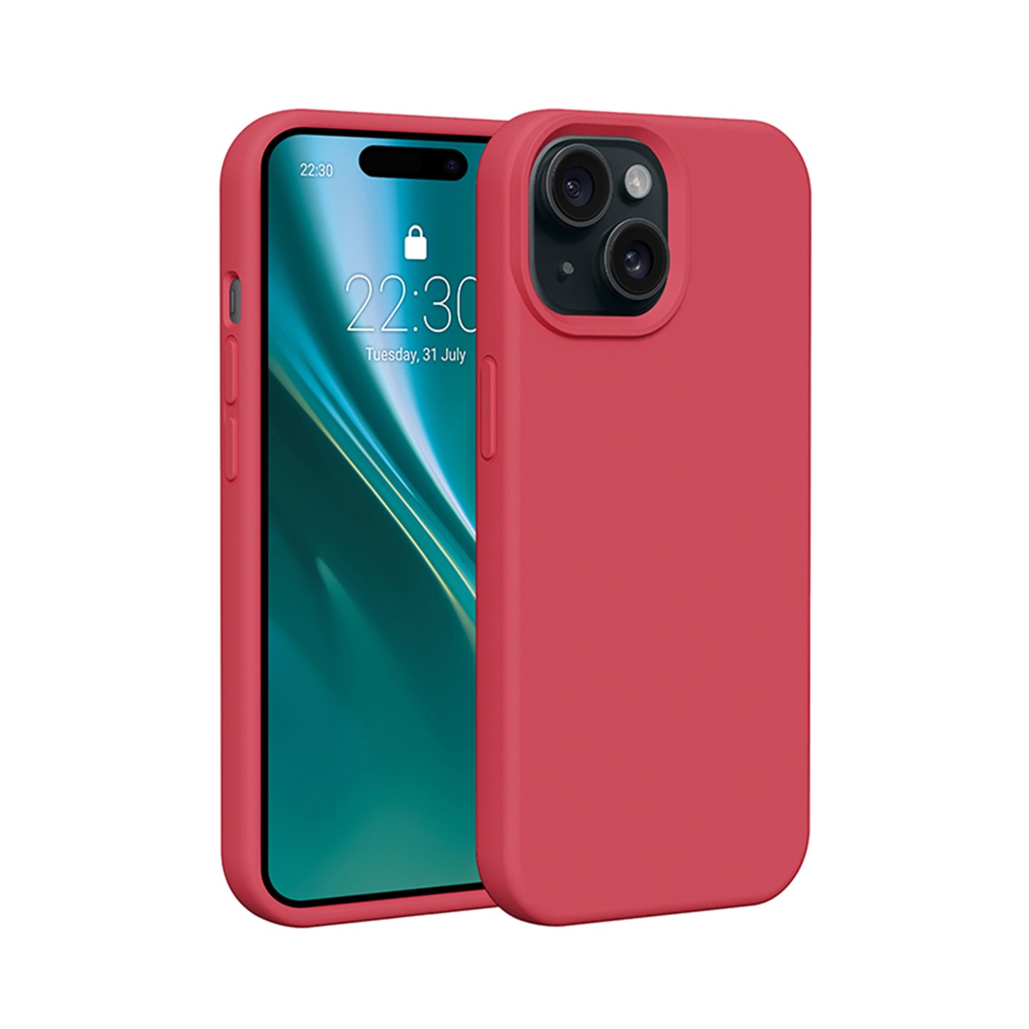 Etteri Silicone чехол iPhone 11 малиновый