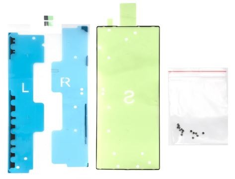 Uzlīmju komplekts ārējam LCD ekrānam Samsung F966 Z Fold7 5G oriģināls (servisa pakotne)
