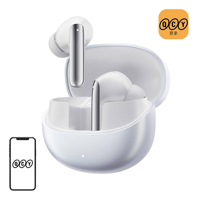 QCY MeloBuds Pro HT08 TWS austiņas ar ANC, baltas