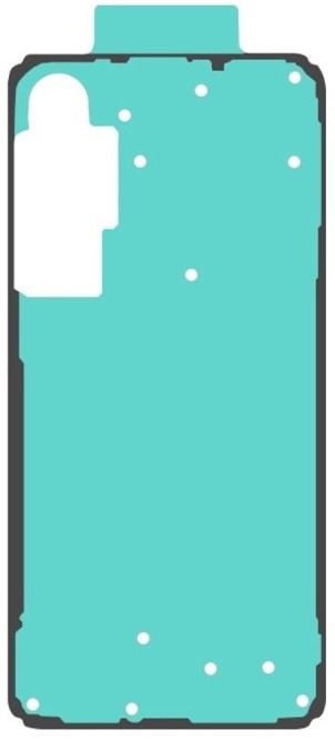 OEM Uzlīme aizmugurējam vāciņam Samsung S721