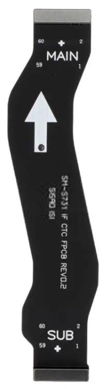 Flex Samsung S731 S25 FE pamatplates kabelis (SUB CTC) oriģināls (servisa iepakojums)