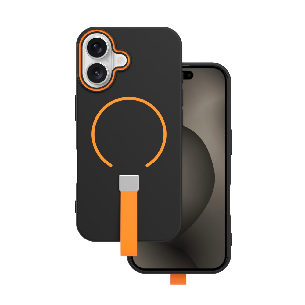 Loop Thin Mag maciņš for iPhone 17 6,3" melns