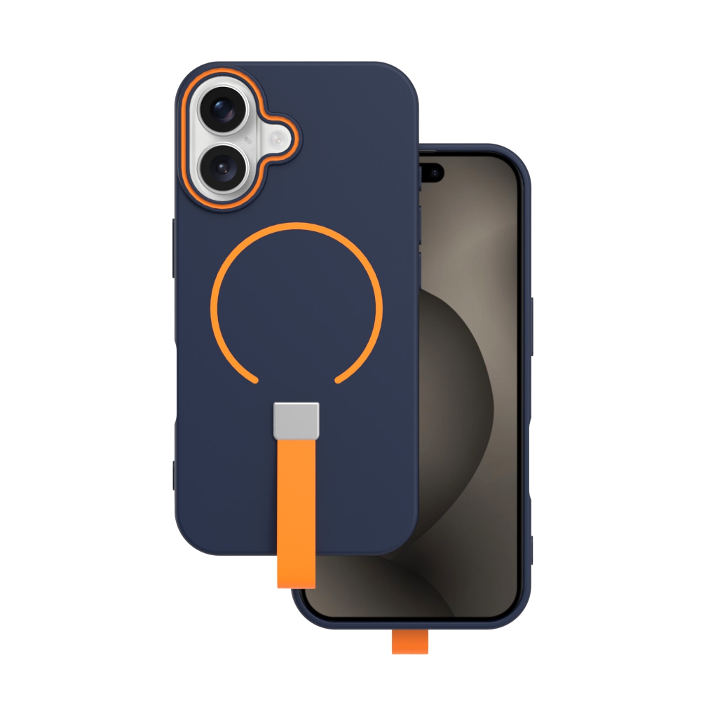 Loop Thin Magnētiskais viedtālruņa apvalks iPhone 14 Pro 6,1" tumši zils